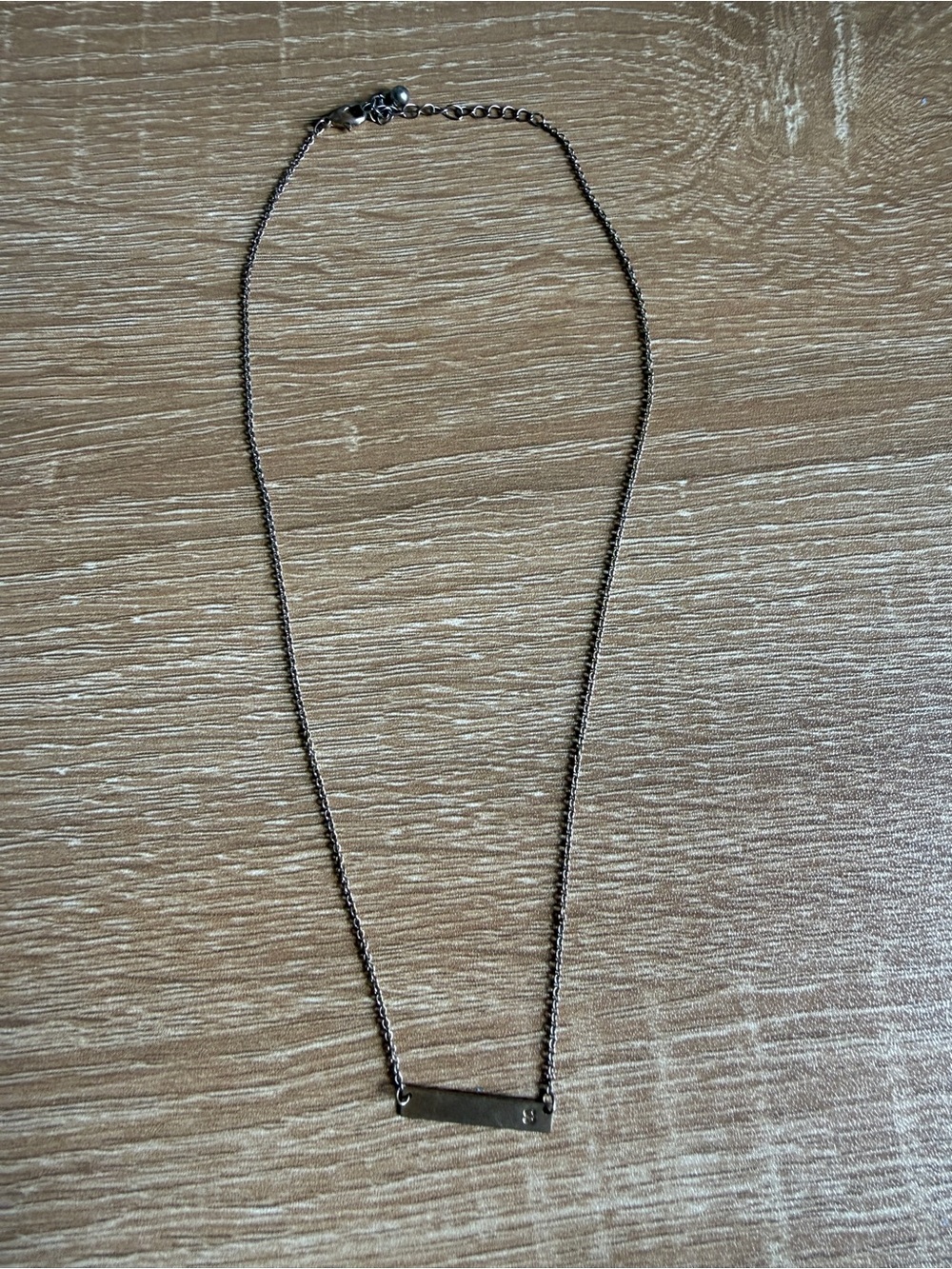Bar Pendant Necklace